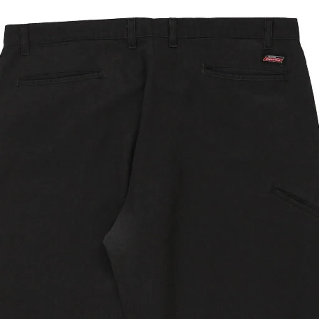 Dickies Trousers - 40W 30L Black Cotton Blend