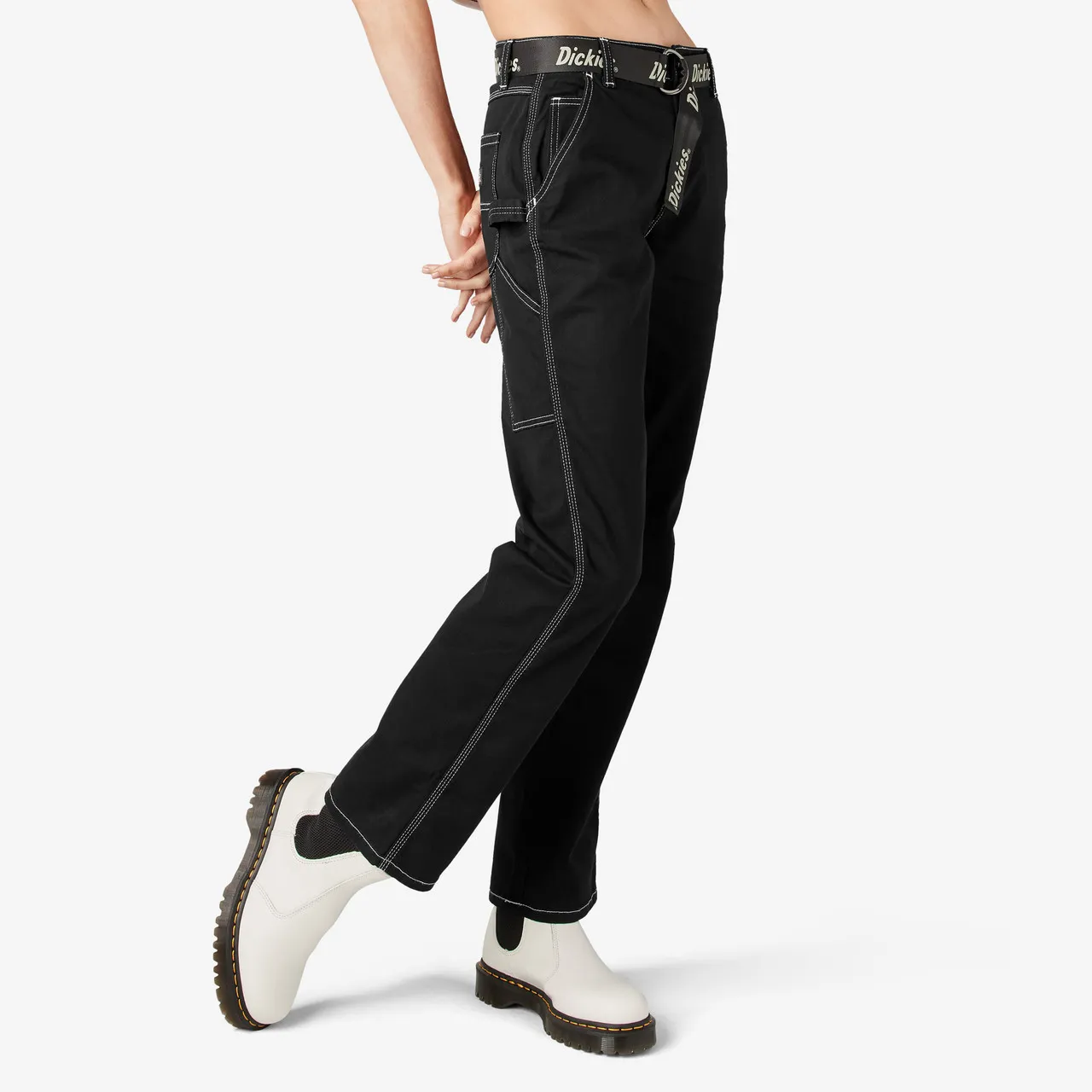 Dickies Workwear Women's Relaxed Fit Cargo Pant - Black
