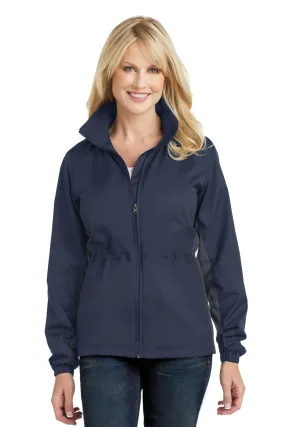 DISCONTINUED  Port Authority ®  Ladies Core Colorblock Wind Jacket. L330