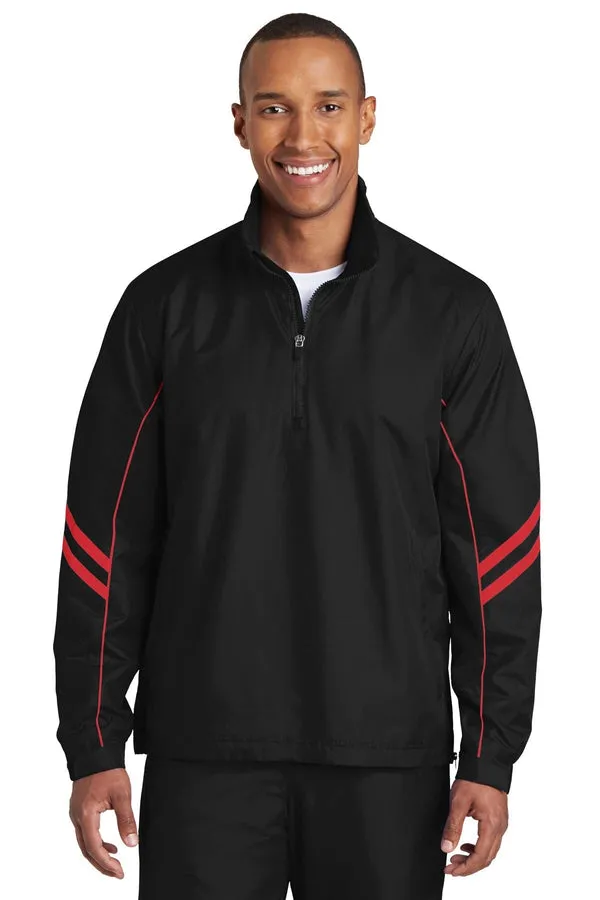 DISCONTINUED  Sport-Tek ®  Shield Ripstop 1/2-Zip Pullover.  JST84