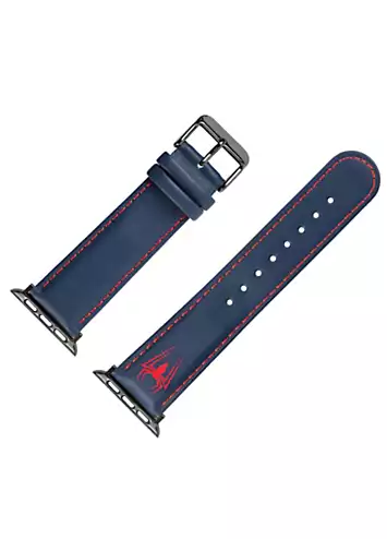 Disney Marvel Spiderman Navy Printed Apple Band | Grattan