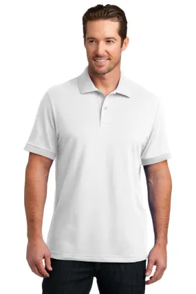 District DM325 Mens Stretch Pique Polo