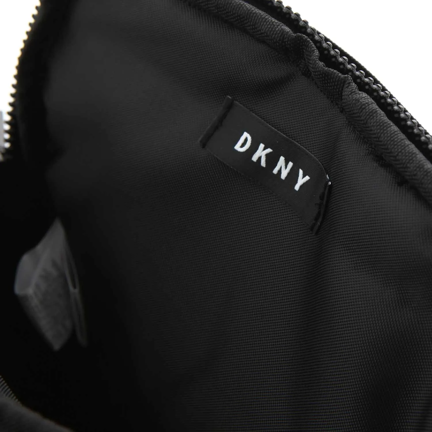 Dkny Black Backpack With Logos For Girls And Teen