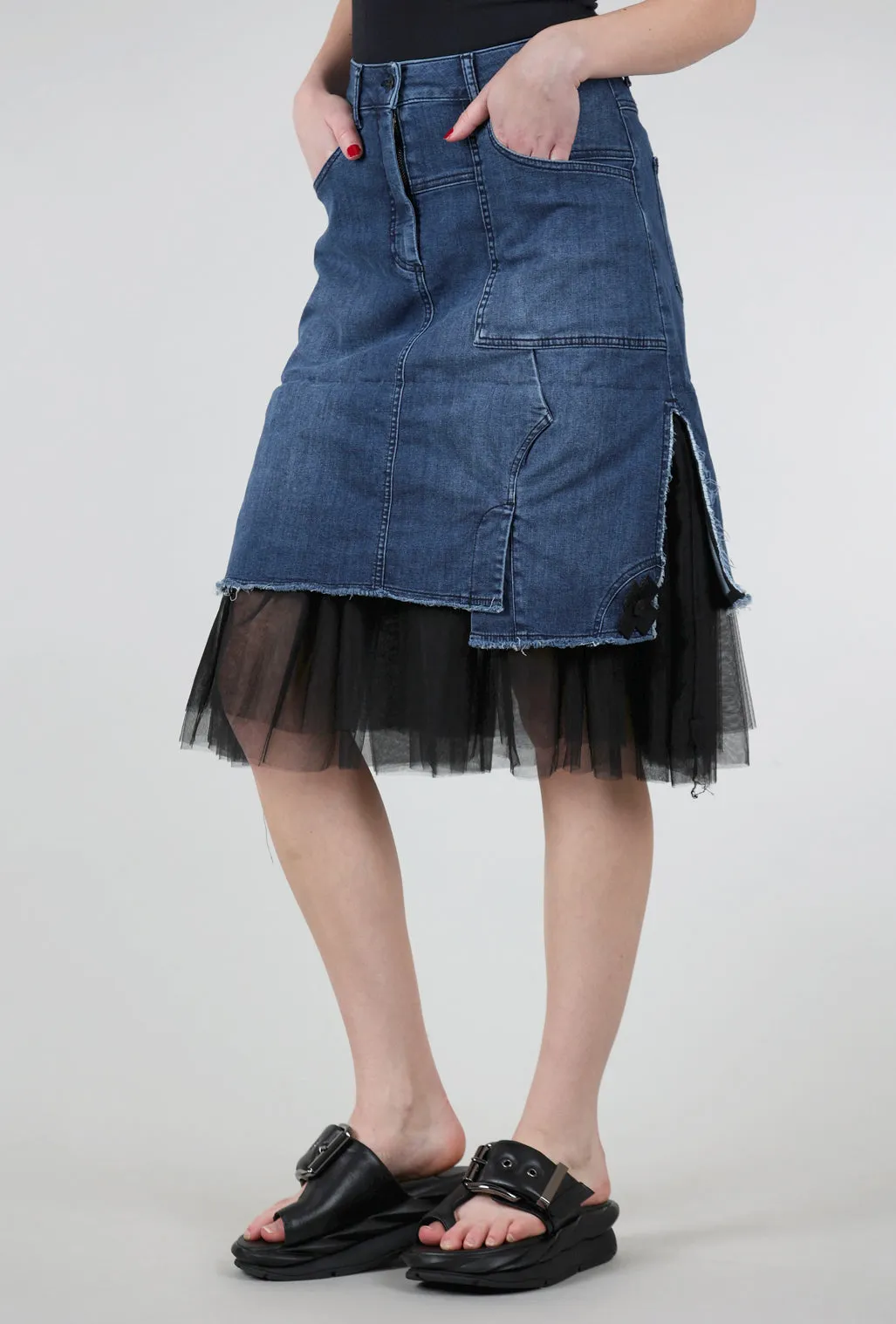 D+M Skirt, Blue