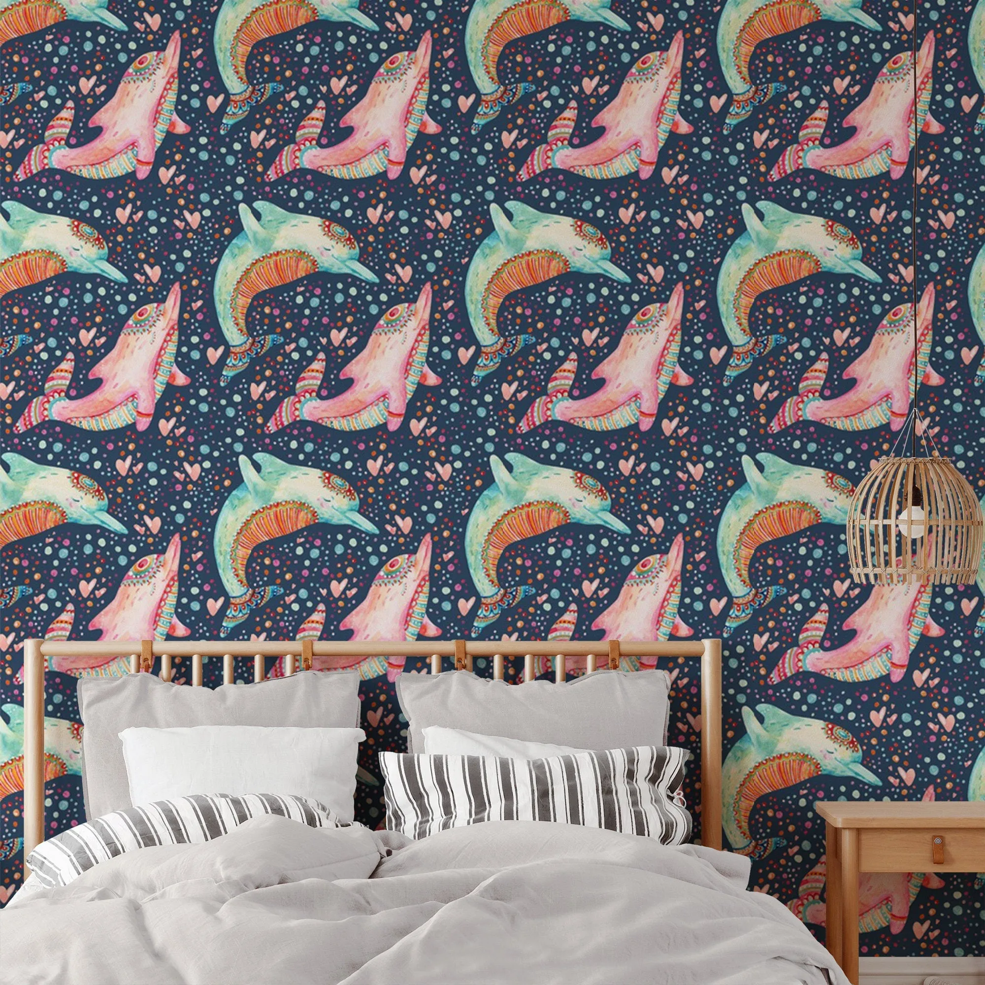 Dolphin Love Wallpaper