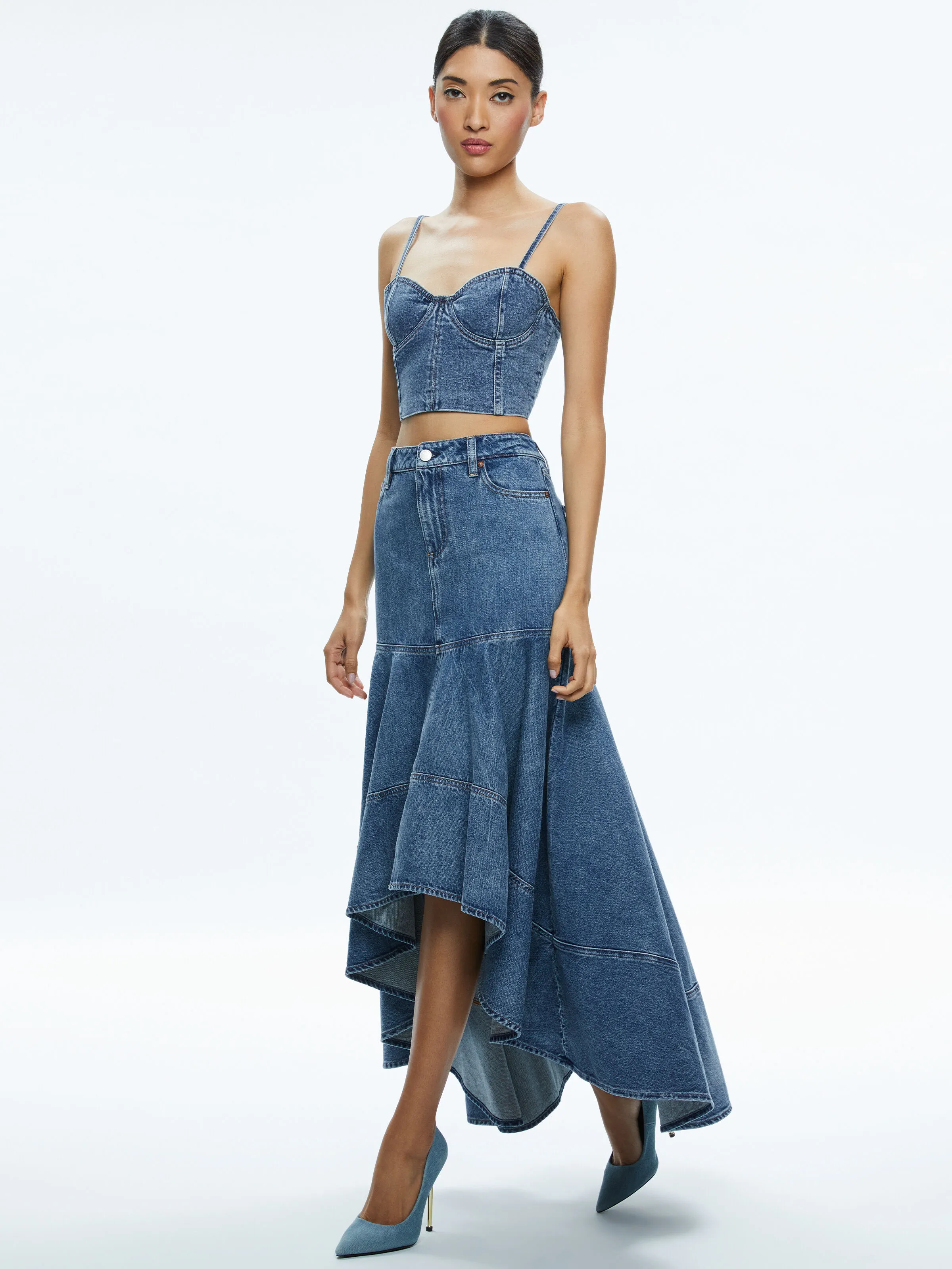 DONELLA HIGH LOW SKIRT
