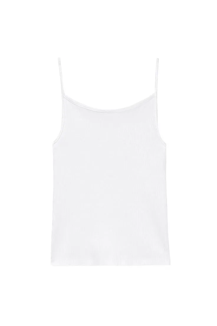 Donni The Rib Spaghetti Tank