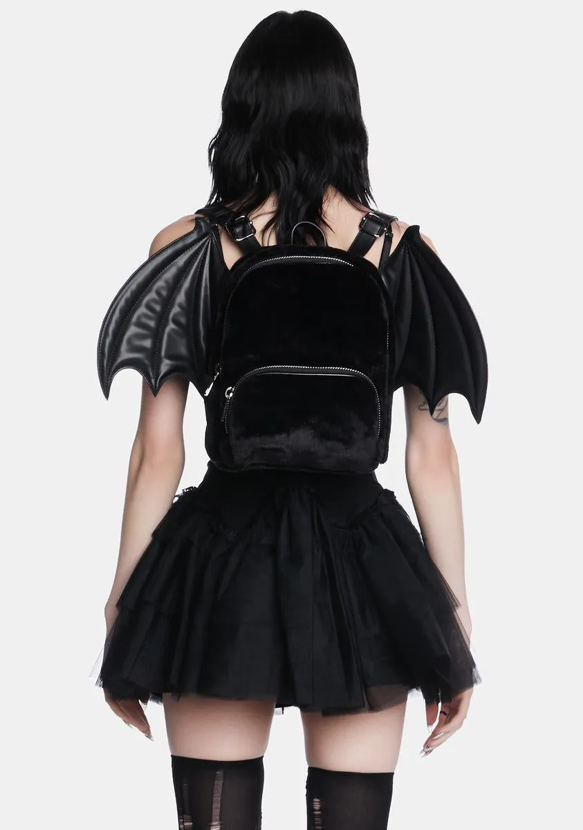 Doom Daze Bat Mini Backpack-