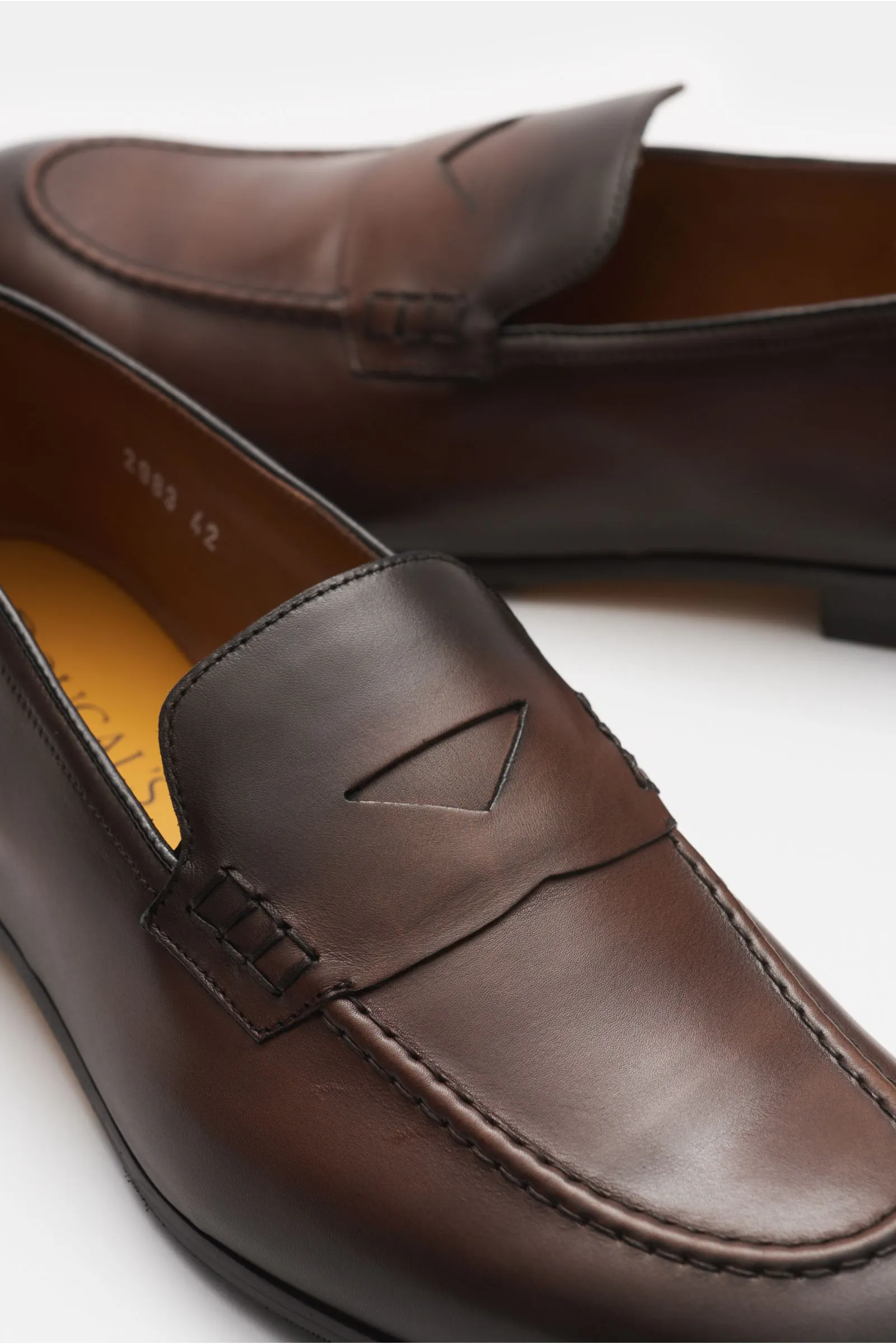 DOUCAL'S Penny Loafer dunkelbraun