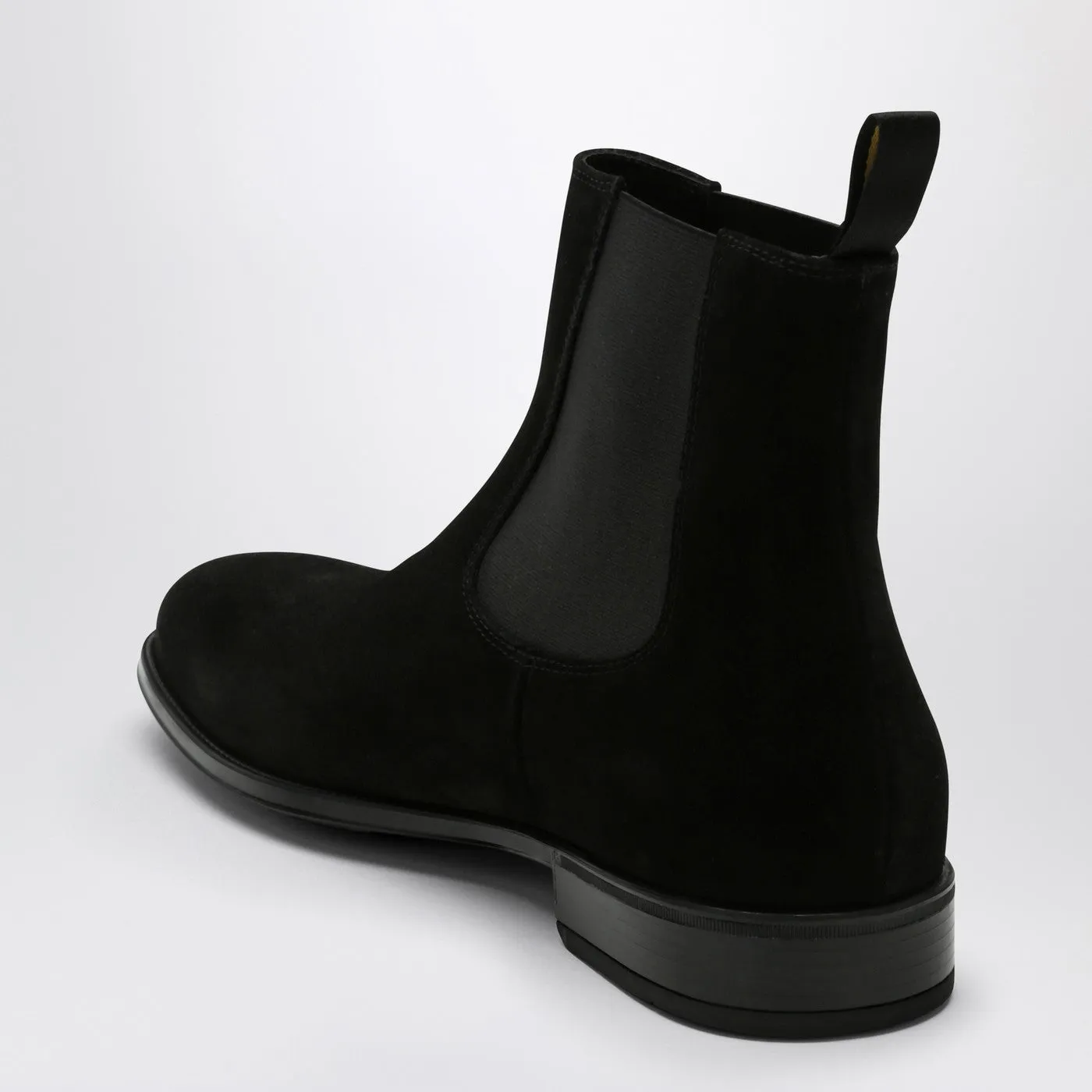 Doucal's    Doucal's Black Suede Ankle Boot