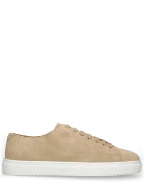 Doucal's   Washed suede low top sneakers 