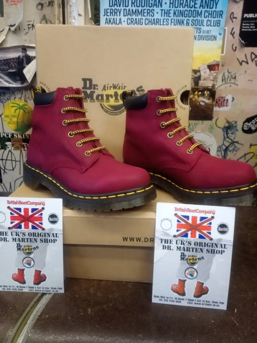 Dr Martens 939 Purple Waxy Suede Size 4