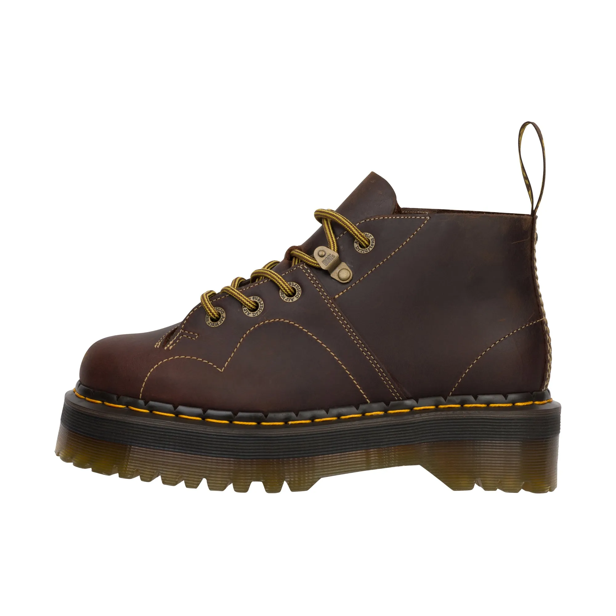 Dr Martens Church Quad Archive Crazy Horse Dark Brown