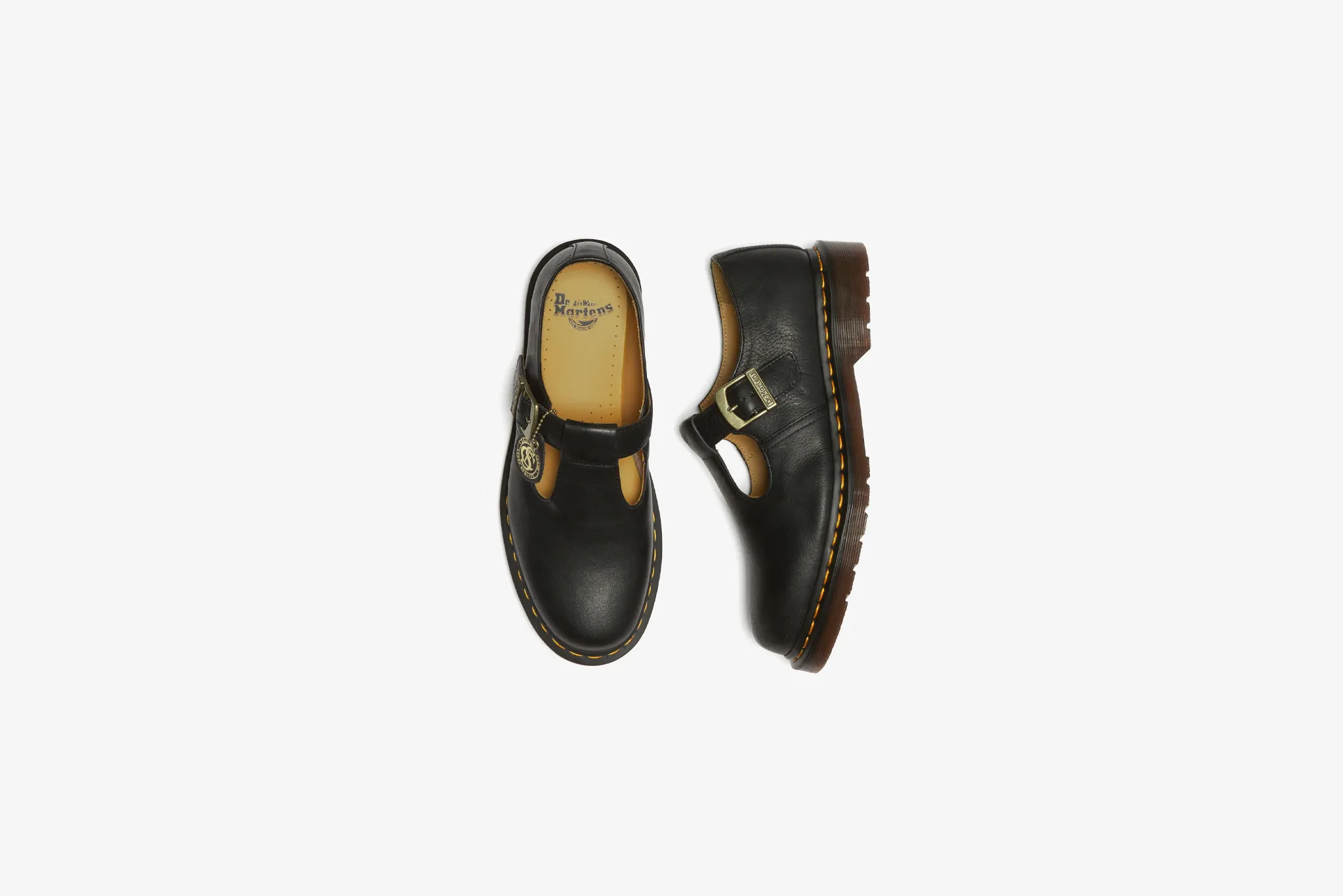 Dr. Martens T-Bar Regency Leather Mary Jane Shoe W - Black