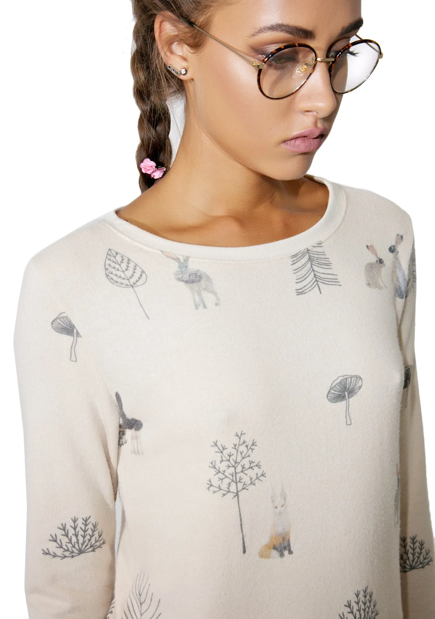 Drama Rabbit Cozy Jumper-