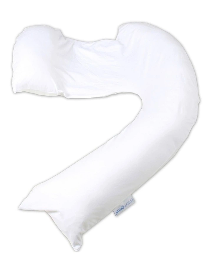 Dreamgenii Pregnancy Pillow in White