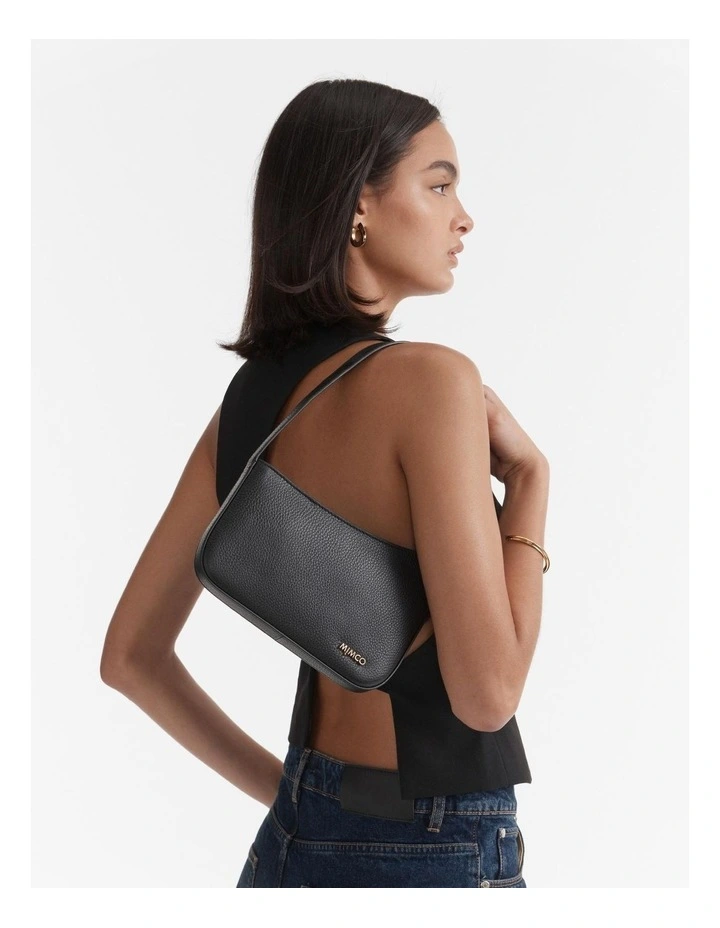 Drift Shoulder Bag in Black Light Gold