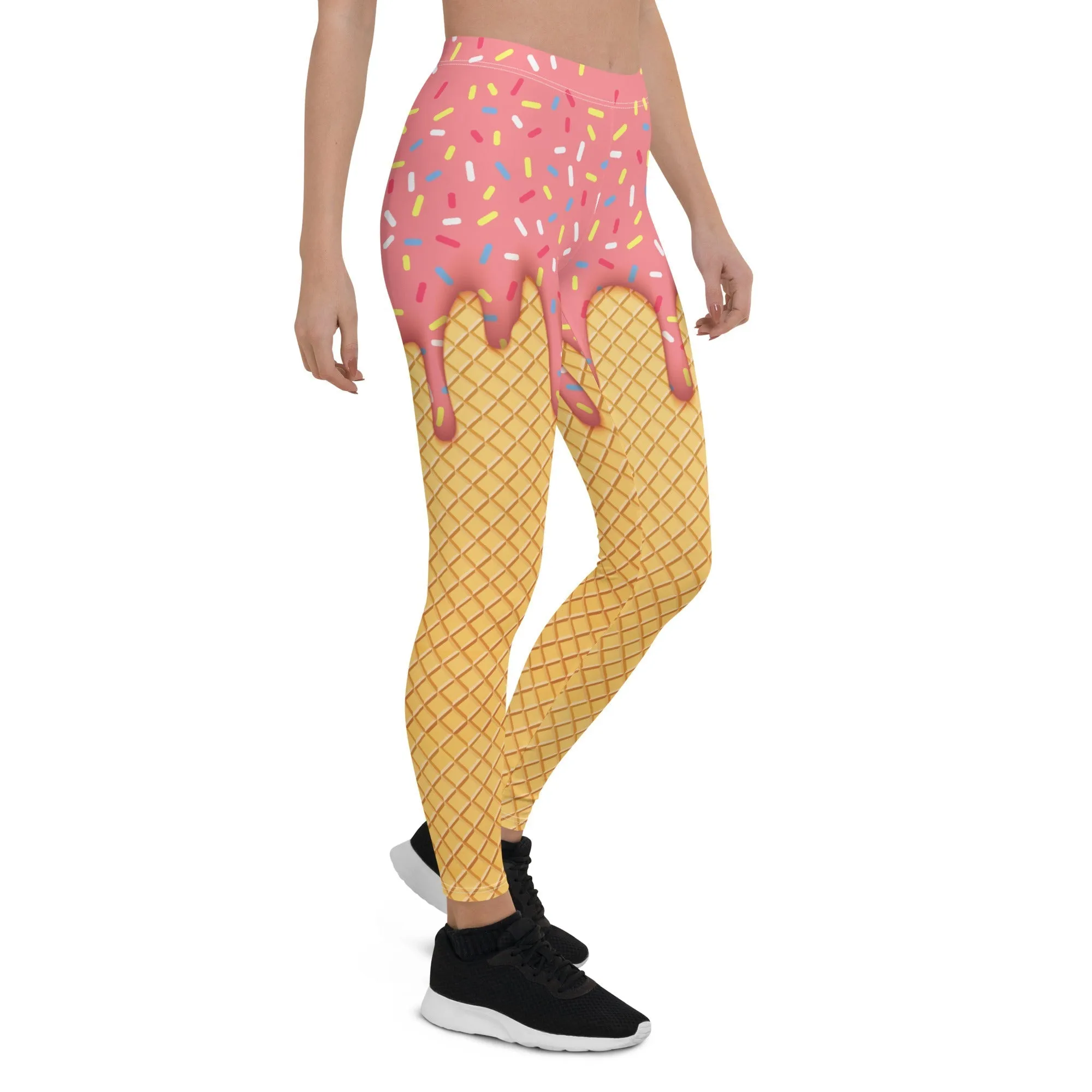 Dripping Ice Cream Leggings