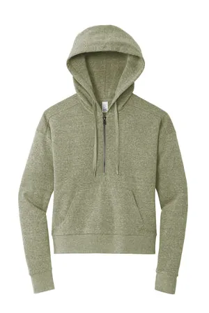 DT1311 District® Women's Perfect Tri® Fleece 1/2-Zip Pullover