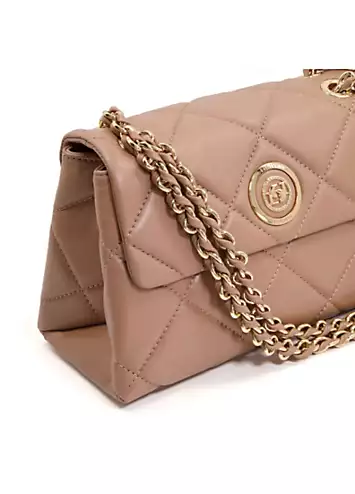 Duchess Medium Leather Quilt Shoulder Bag by Dune London | Look Again