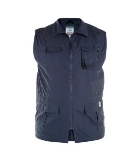 Duke Mens Enzo Kingsize Multi Pocket Hunting Vest (Navy) - UTDC200