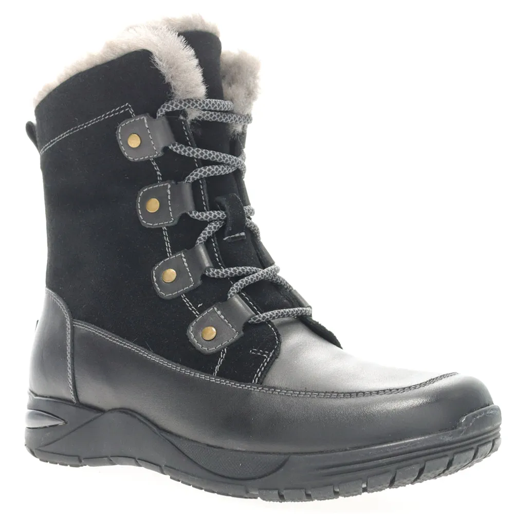 Dulcie Round Toe Lace Up Boots
