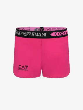EA7 Emporio Armani Girls Shorts - Cotton Jersey Shorts