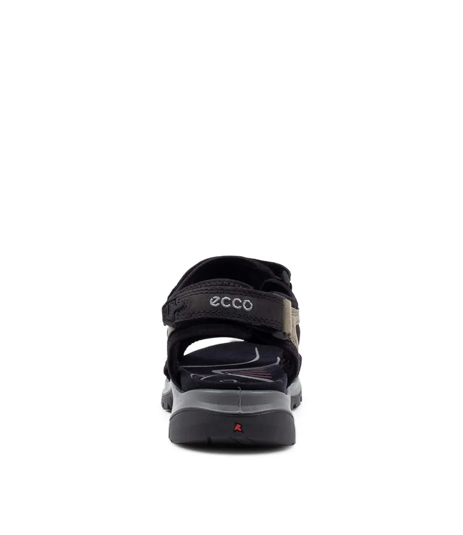 ECCO Offroad W Black Mole Nubuck Sandals
