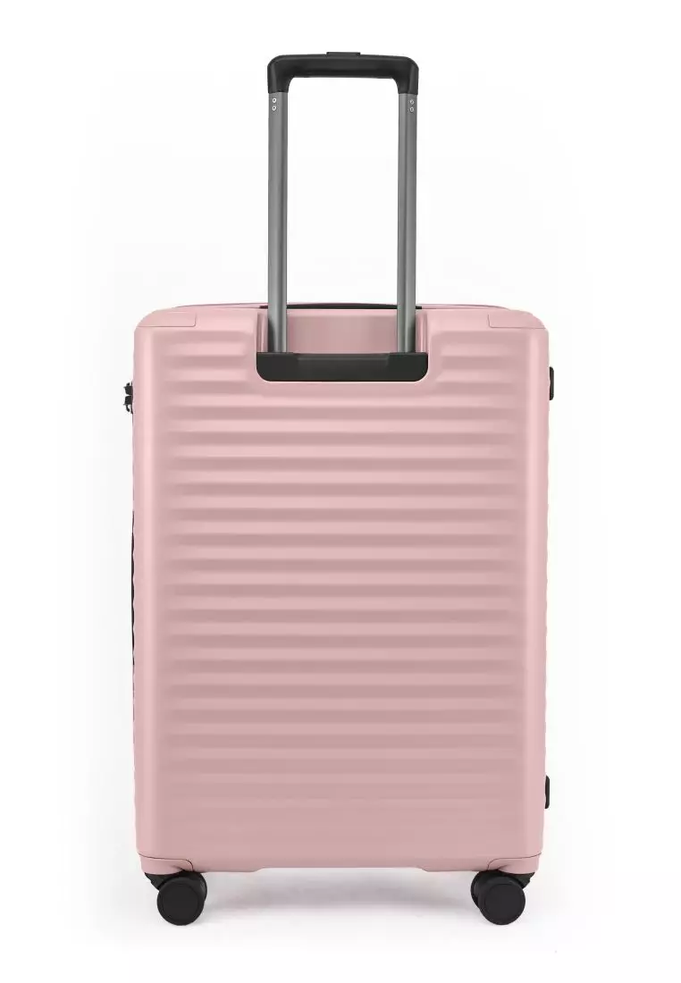 ECHOLAC Echolac Celestra XA 28" Large Luggage Expandable Spinner With Brake (Pink)