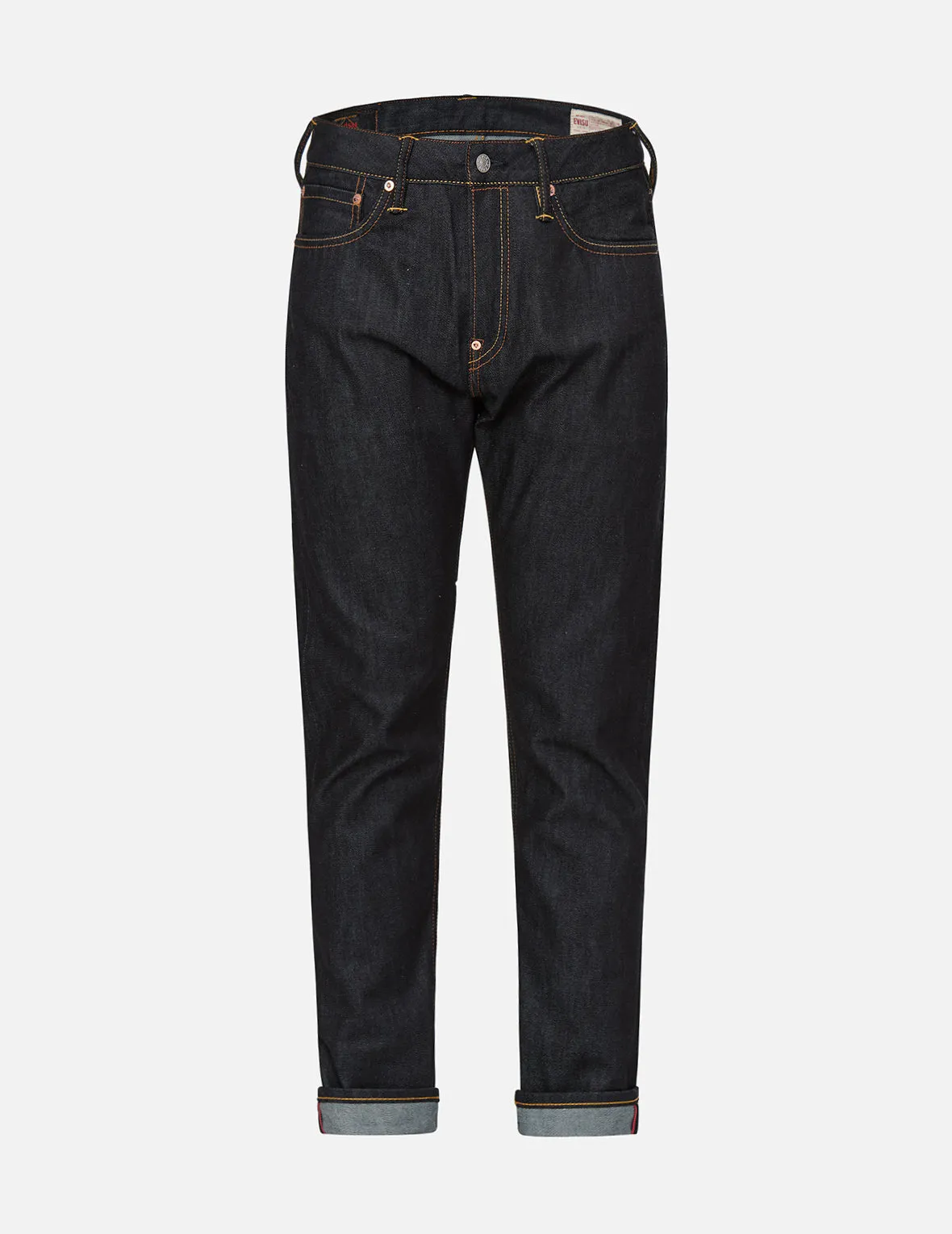 Ecru Seagull Carrot Fit Raw Denim Jeans #2017