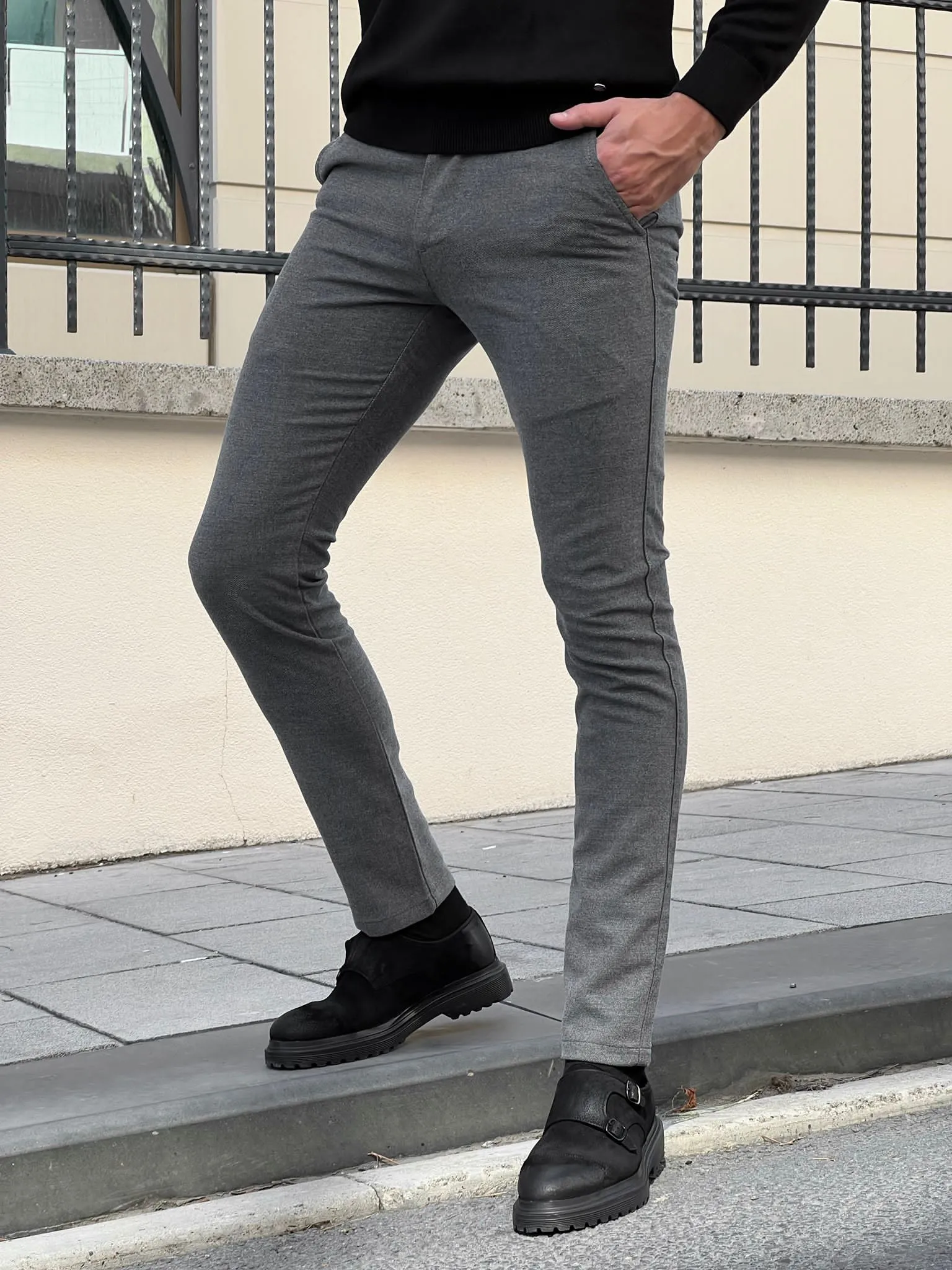 Eiffel Gray Trousers