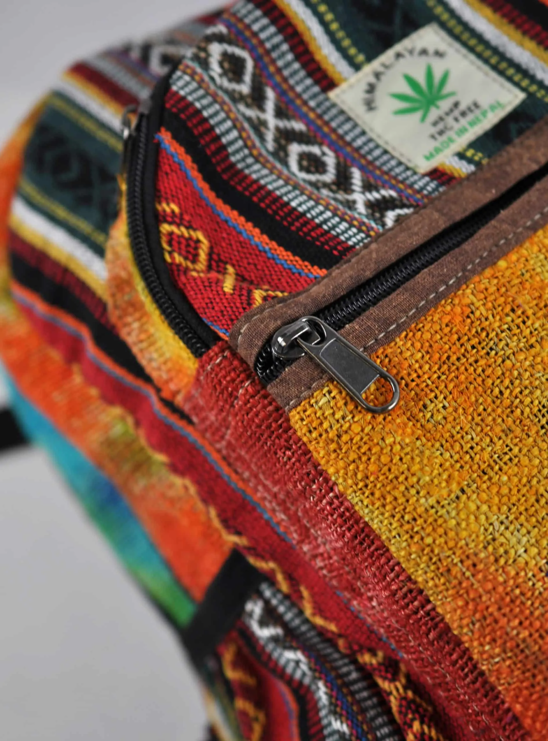 Ekua Hemp Mushroom Backpack - African Clothing Store | JT Aphrique