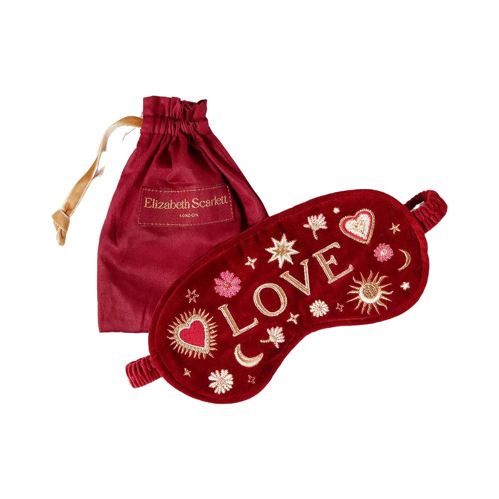 Elizabeth Scarlett Love Charm Eye Mask