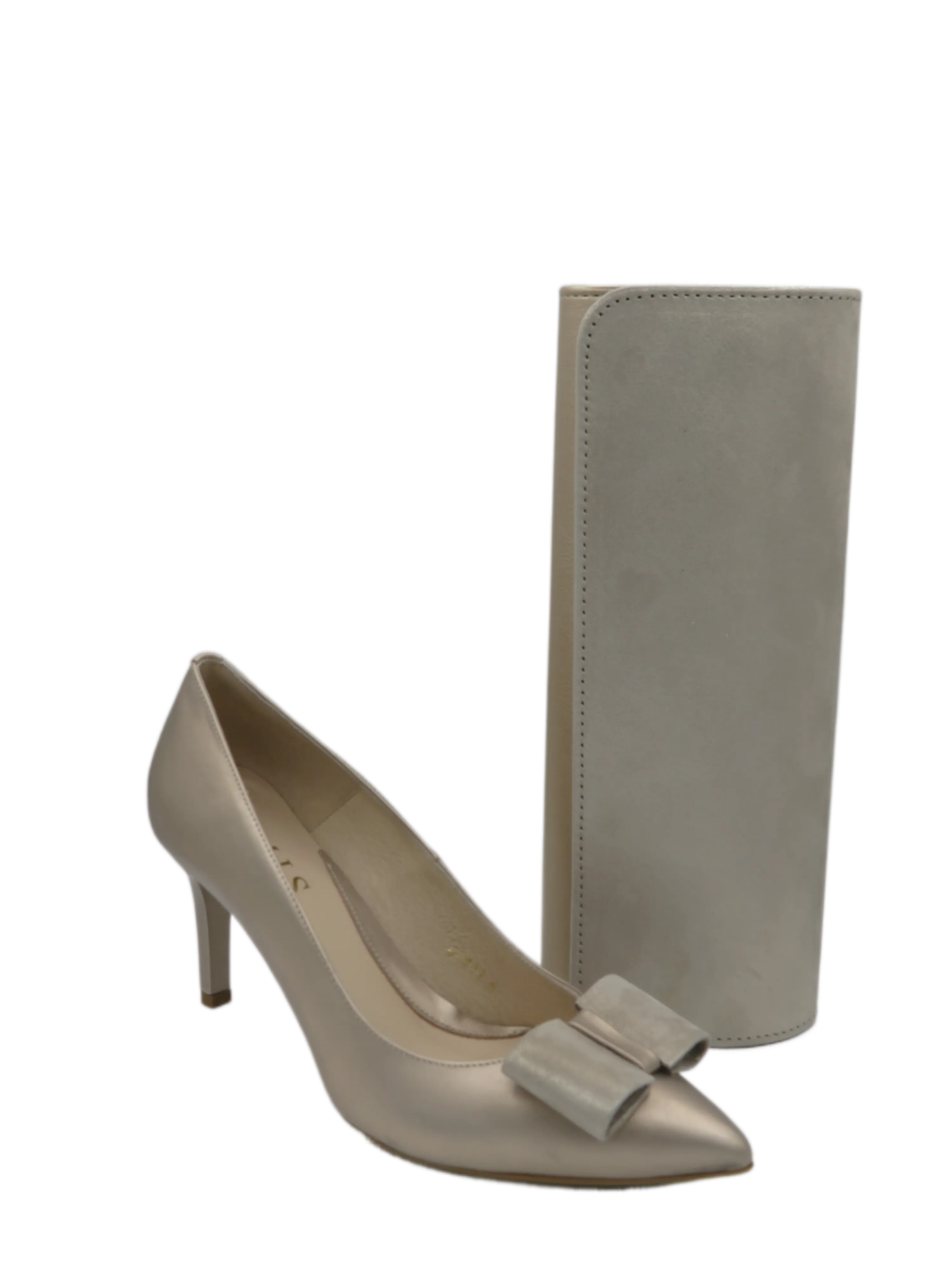 Emis Clutch Bag - Champagne