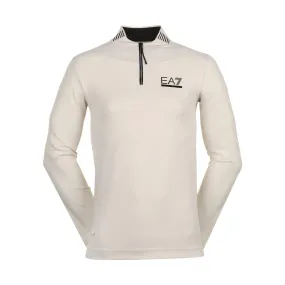 Emporio Armani EA7 Golf Ventus7 Zip Neck LS Shirt
