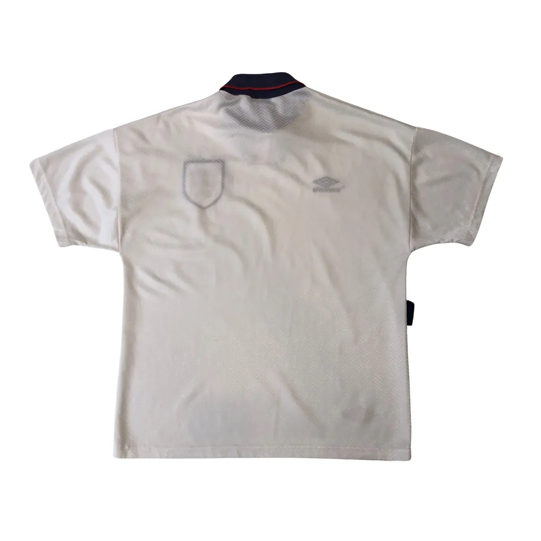 England 1994/1995 Original Umbro Home Football Shirt Large