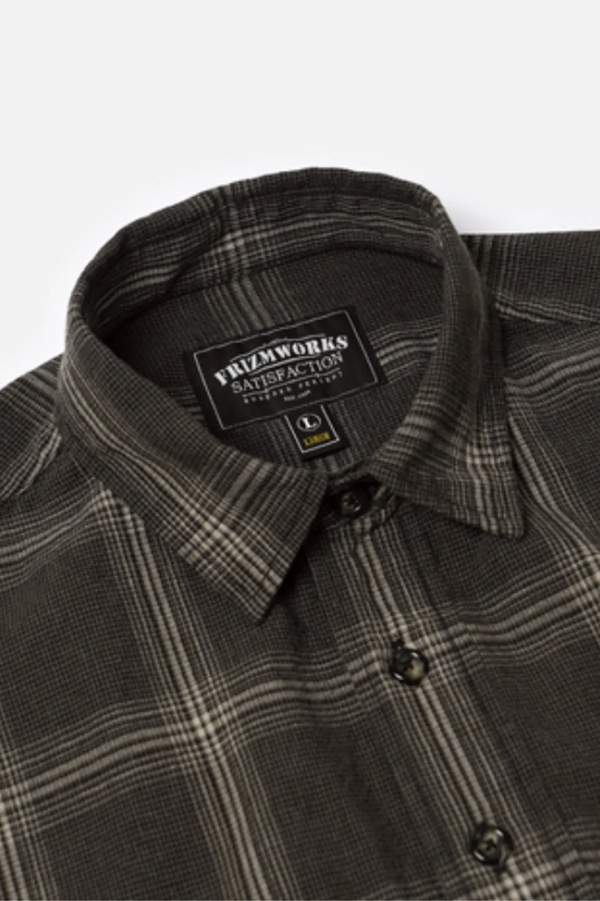 Envelope Pullover Half Shirt - Charcoal
