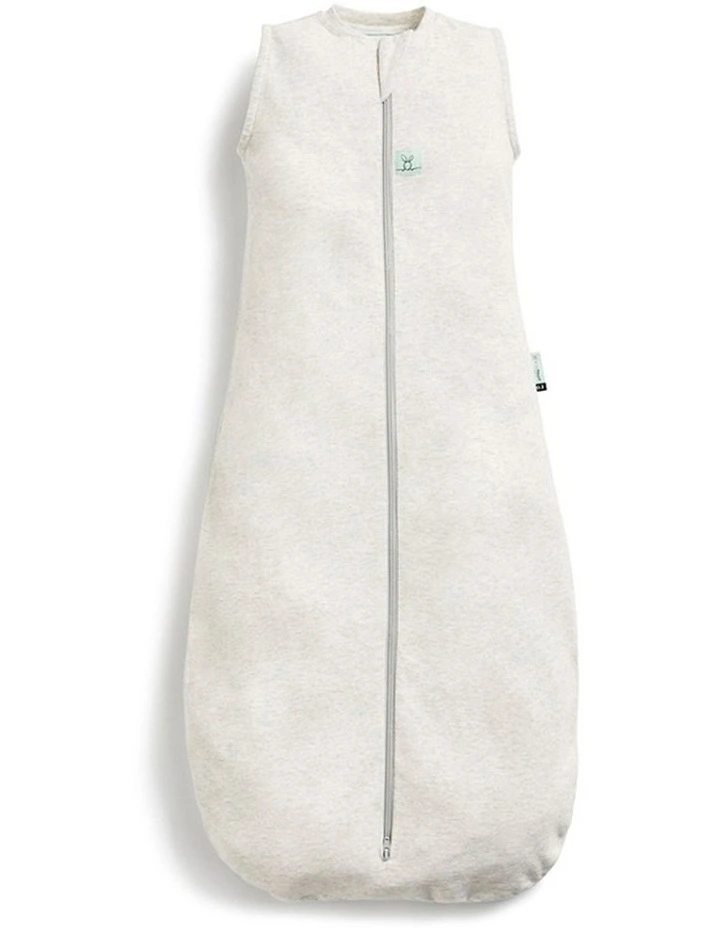 ErgoPouch Jersey Sleeping Bag Baby Organic Cotton TOG 1.0 Size 3-12m Grey Marle