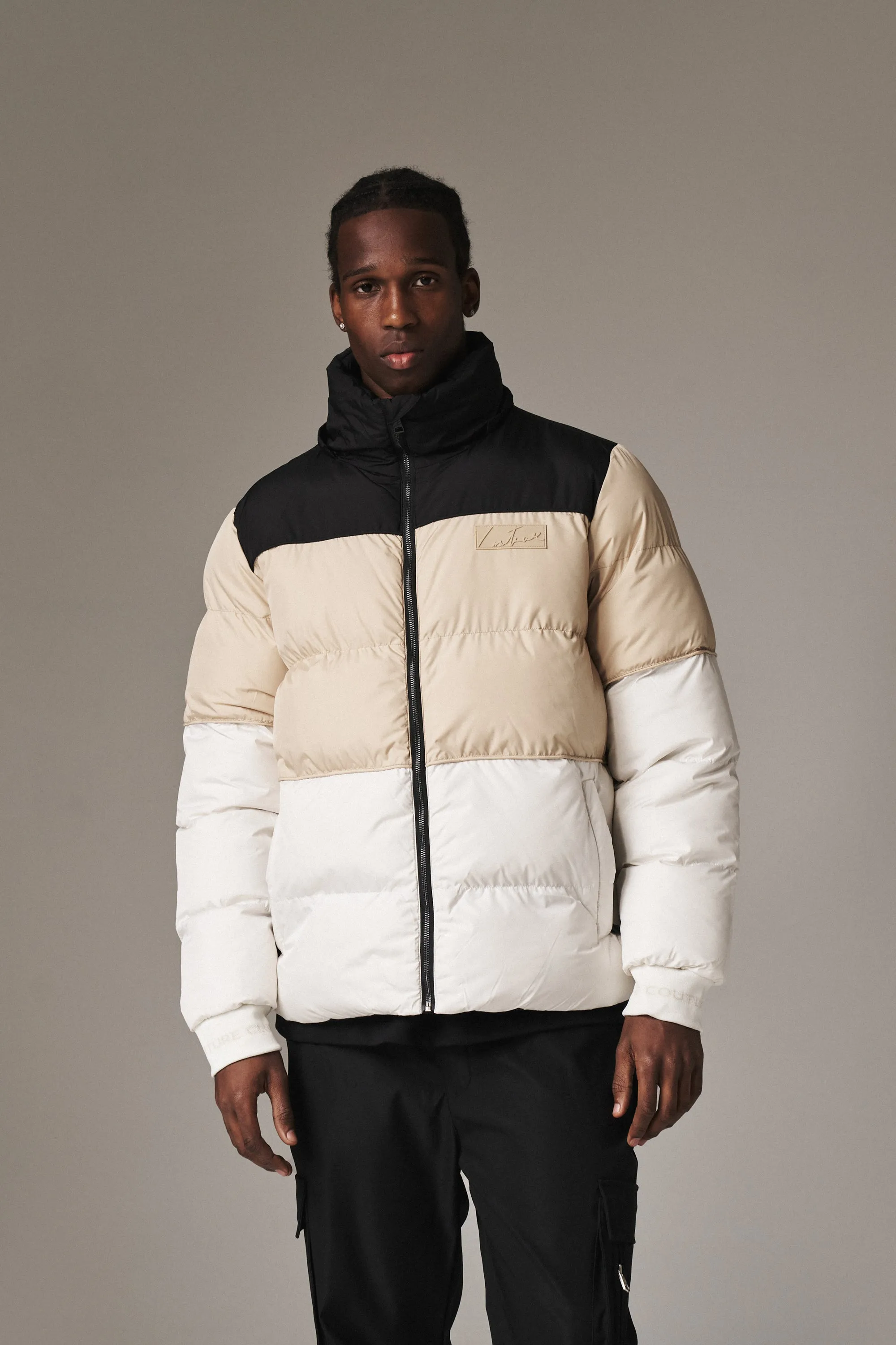 ESSENTIALS SPLICED PUFFER - MULTI