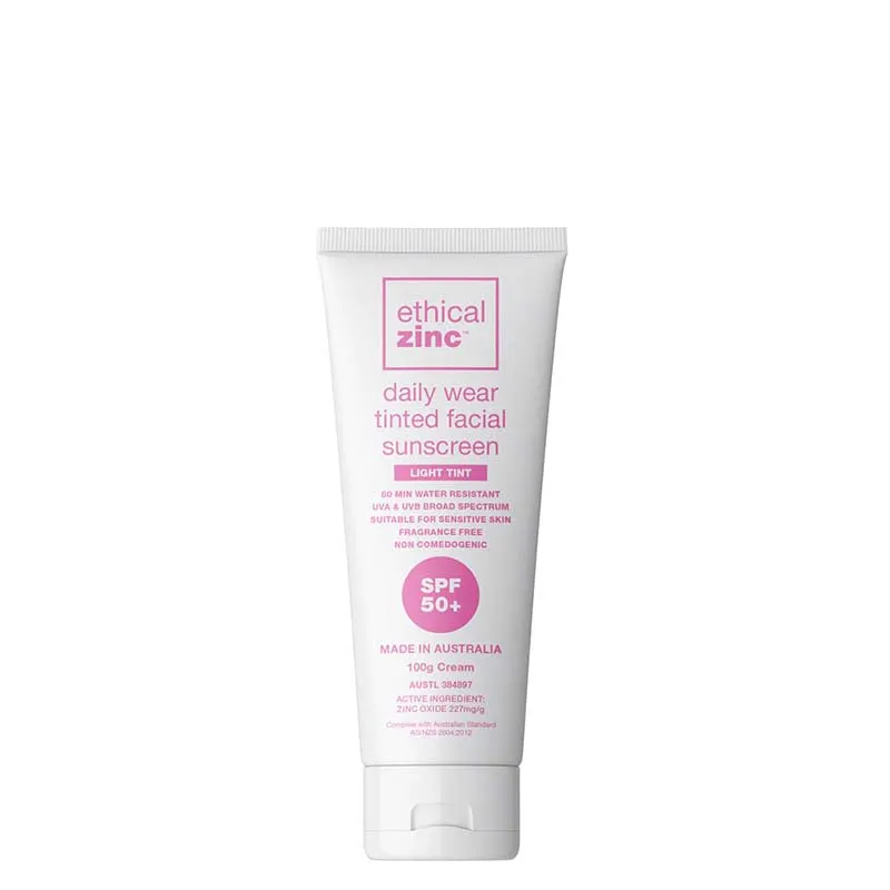 Ethical Zinc Daily Wear Tinted Facial Sunscreen SPF 50+