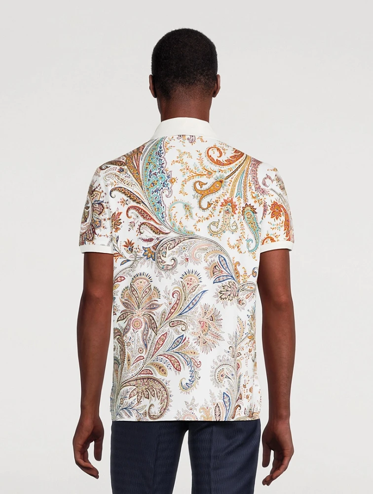 ETRO Paisley Polo Shirt