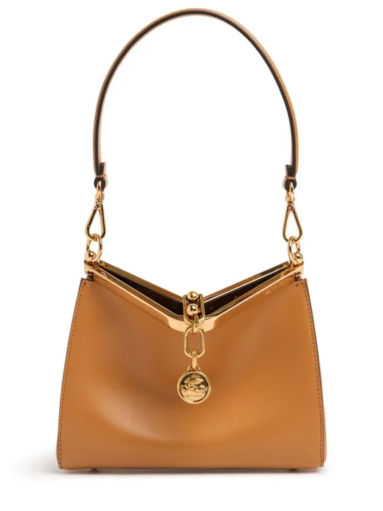 Etro   Small Vela leather shoulder bag 