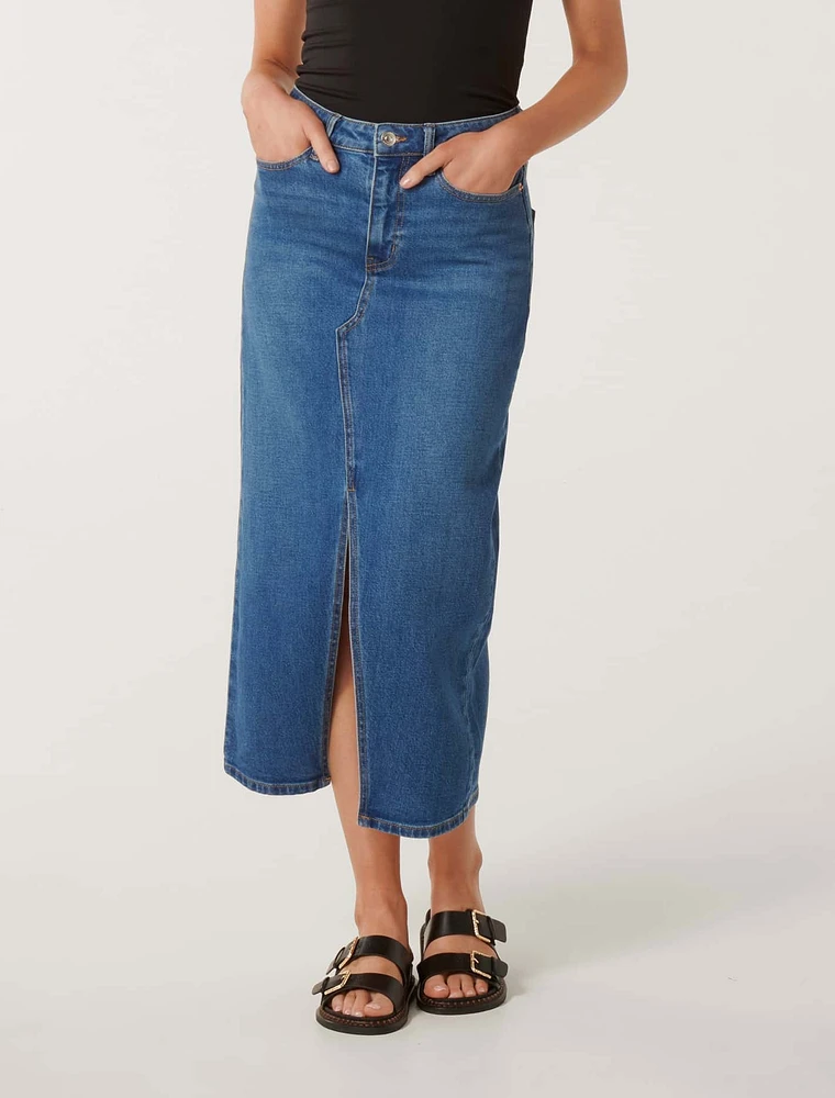 EverNew Marion Midaxi Skirt