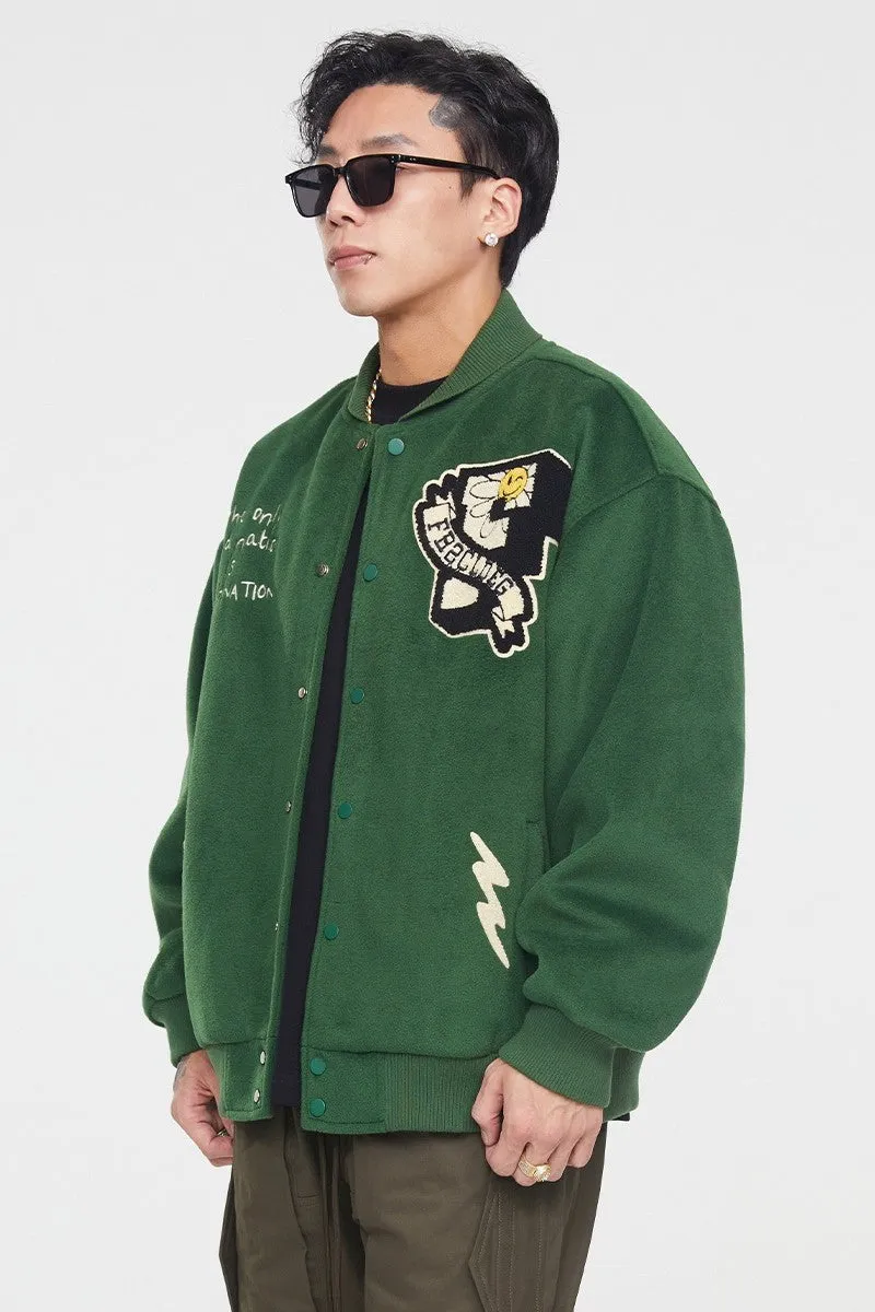 F2CE Imagination Varsity Jacket