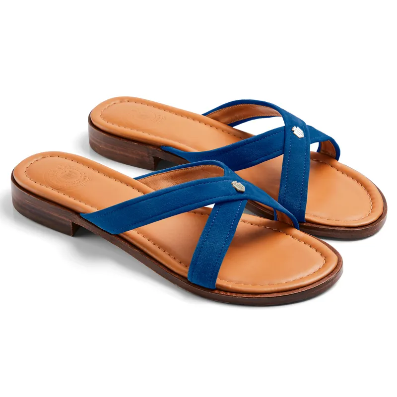 Fairfax and Favor Holkham Ladies Sandals - Porto Blue