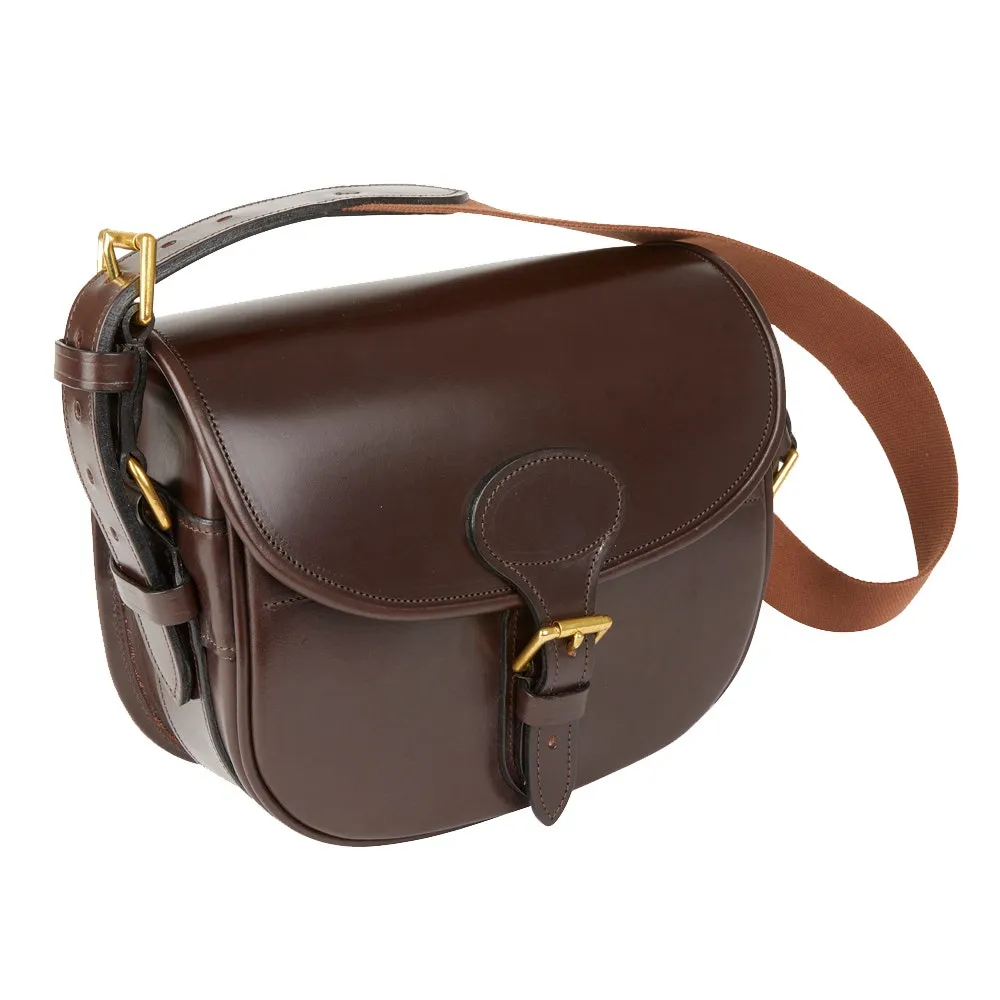 Farlows Bridle Leather Cartridge Bag