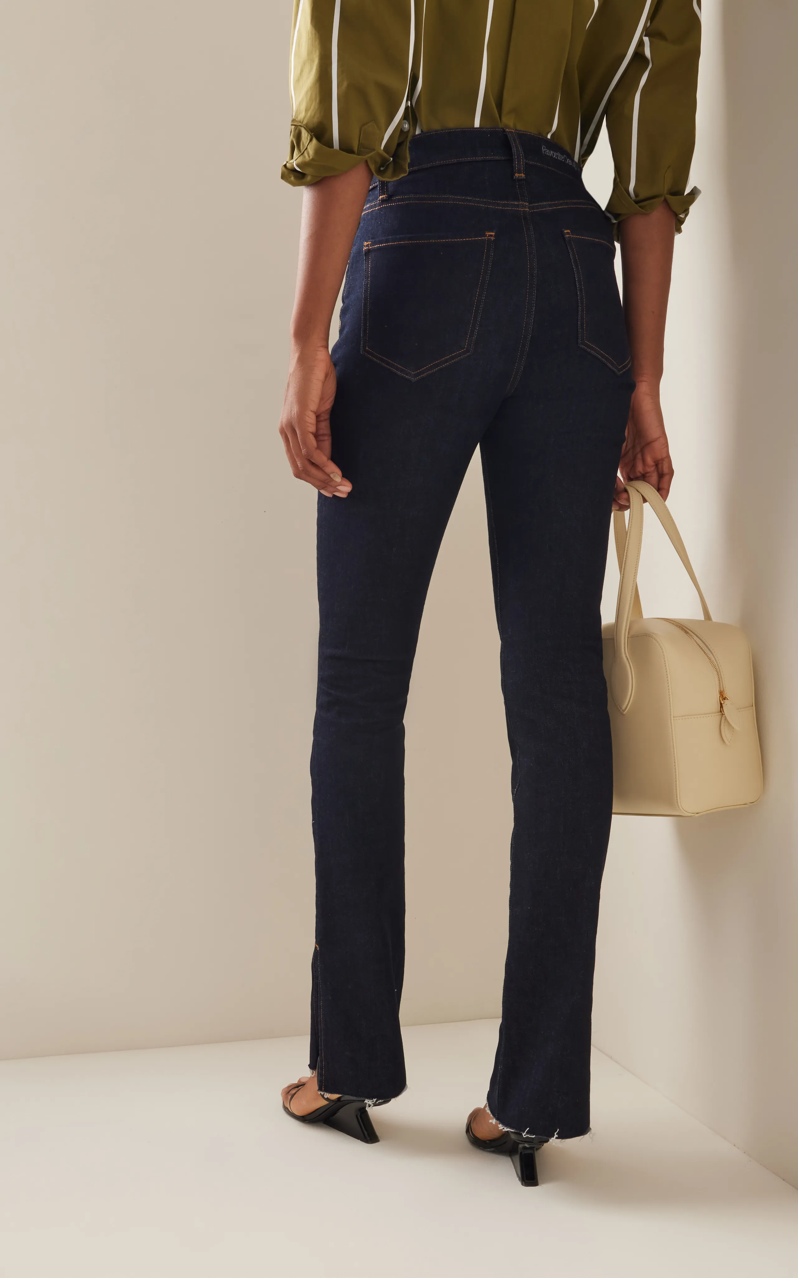 Favorite Daughter The Valentina Super High-Rise Tower Jeans