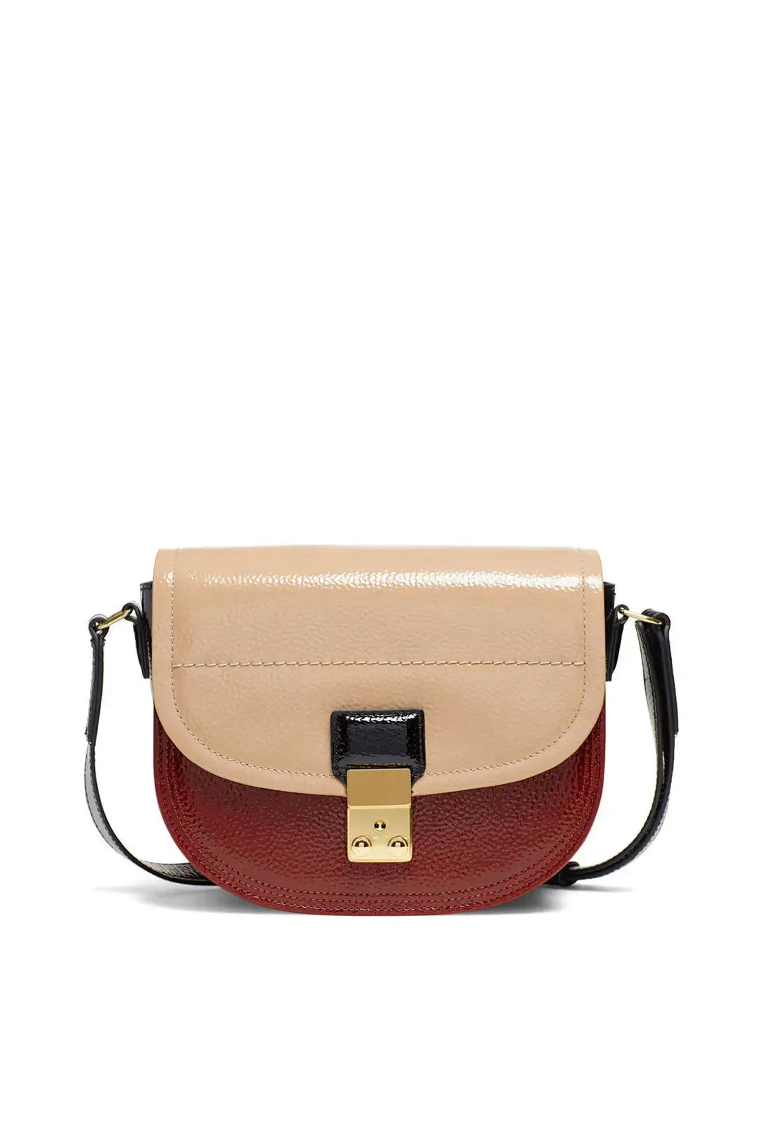 Fawn Multi Pashli Saddle Bag