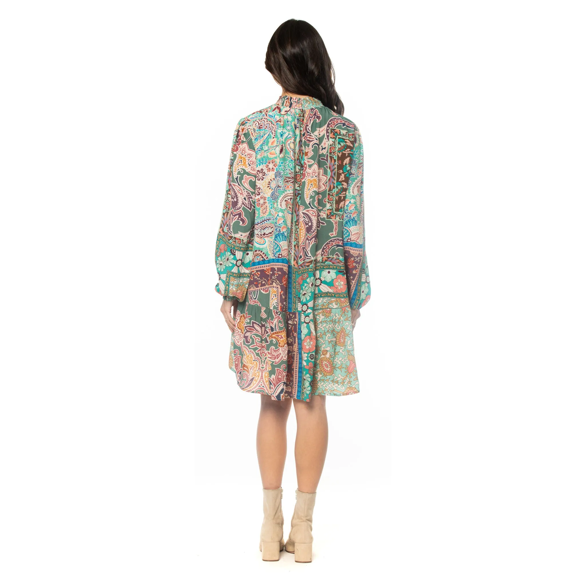 Faye Turquoise Dress