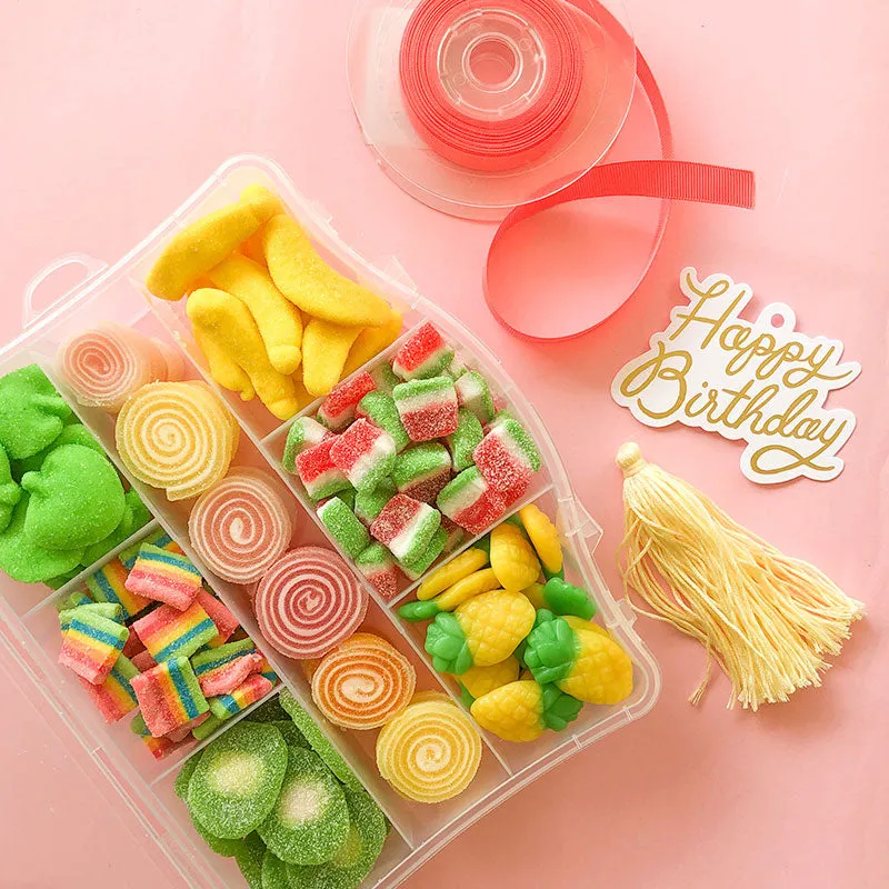 Feliz Aniversário XL Tutti Frutti Suitcase